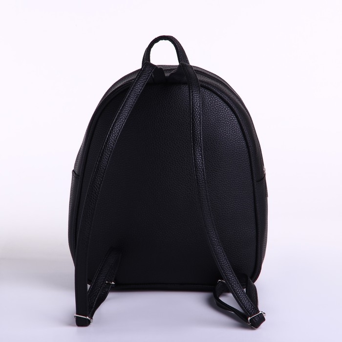 Рюкзак школьный из искусственной кожи &laquo;Неон&raquo; 27х23х10 см