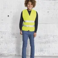 Жилет светоотражающий Secure Pro оранжевый неон, размер 10/14 лет