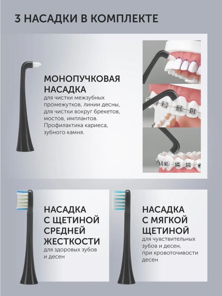 Электрическая зубная щетка PETB 0105 TC