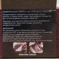 Губки для посуды Raccoon &laquo;Чудо-губка&raquo;, 2 шт, чистящие,10,5&times;7&times;5 см