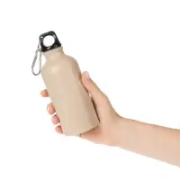 Бутылка для воды Funrun 400, светло-бежевая