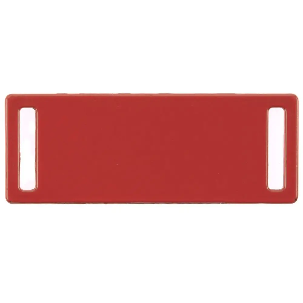 Шильдик металлический Kova, красный