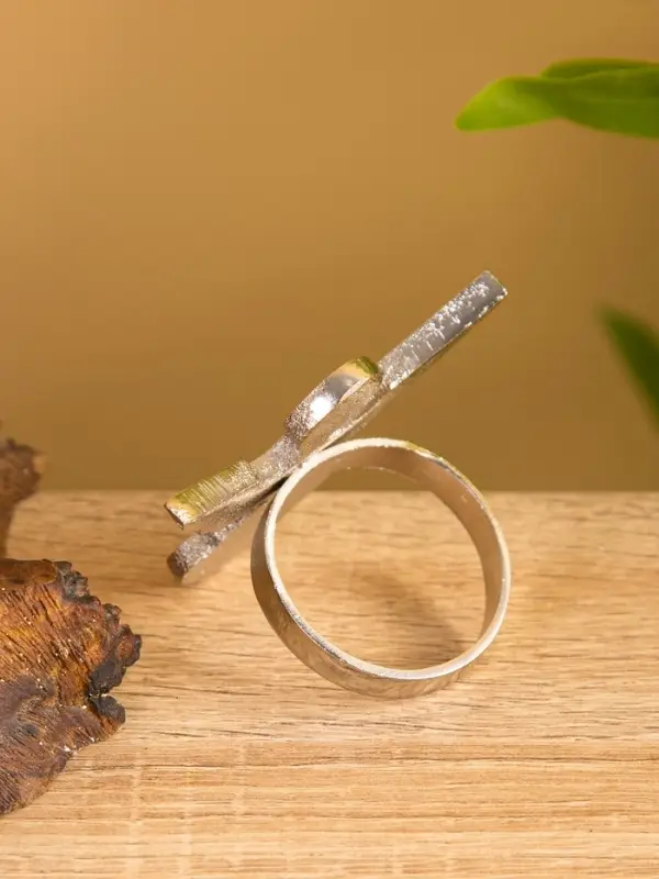 Кольцо для салфеток "Ангелочек" алюминий 6,5х5х4 см