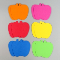 Набор фигурок из EVA "Яблоко", 12 шт, цвет МИКС