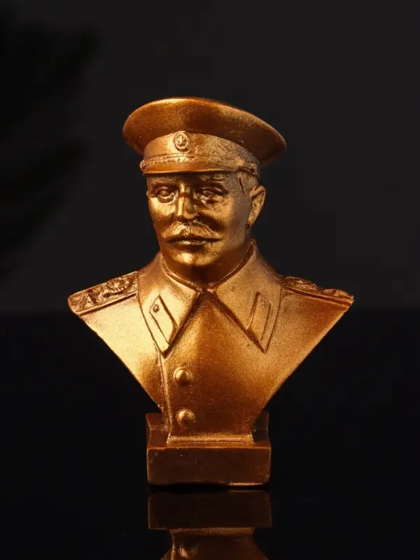 Бюст И.В. Сталин, 10х7х5см, бронза