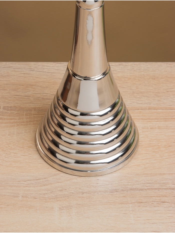 Подсвечник "Шампань" 10х10х41 см, алюминий