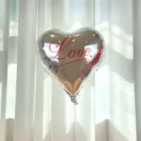 Шар воздушный фольгированный 18" &laquo;Я люблю тебя&raquo;, серебро
