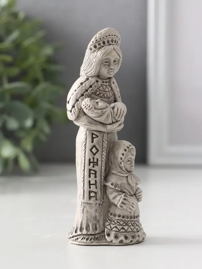Фигура славянская богиня &laquo;Рожана&raquo; 11.5&times;4&times;4 см, серая