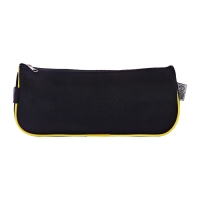 Пенал мягкий 1 отделение 100 х 200 х 45 с ручкой, стандарт, черный, МИКС