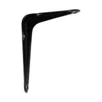 Кронштейн, 100&times;75&times;0.8 мм, черный, 1 шт.