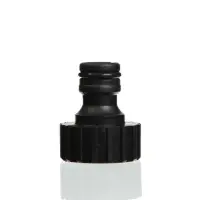 Штуцер, внутренняя резьба 3/4", быстросъёмное соединение, пластик, Greengo