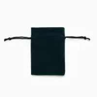 Мешочек бархатный &laquo;Классика&raquo;, 7&times;9 см ( + - 1 см), цвет изумрудный