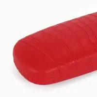 Футляр для очков Июнь2503, 16*5,8*3 см, хлопушка, красный