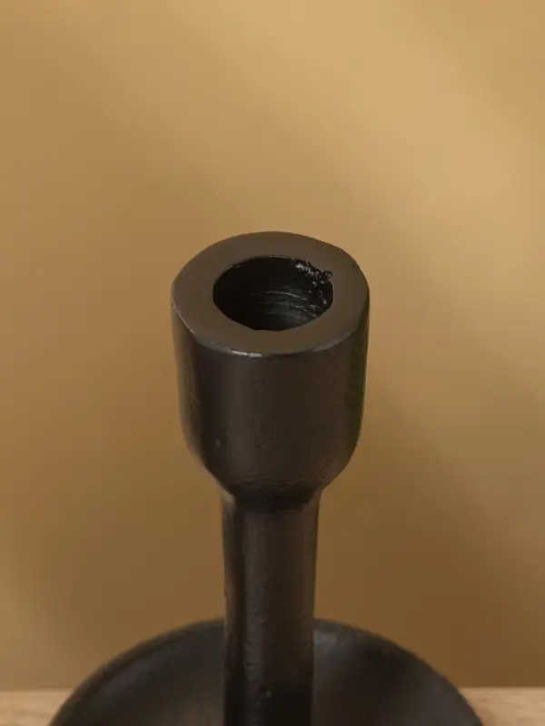 Подсвечник "Дарк" алюминий 10х10х15 см