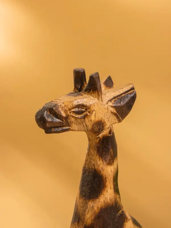 Сувенир "Жирафик" дерево 8х5х20 см, цв. коричневый