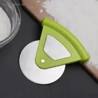 Нож для пиццы и теста &laquo;Бегунок&raquo;, d=7,5 см, нержавеющая сталь, цвет МИКС