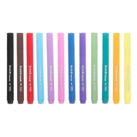 Маркеры акриловые 12 цветов, ErichKrause, Art Spirit с наконечником кистью микс