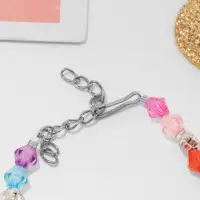 Браслет детский &laquo;Выбражулька&raquo; бабочки две, d=6 см. МИКС