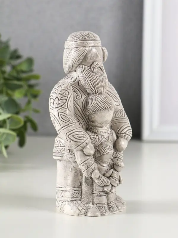 Фигура гипс "Опора рода 2" 13х7 см, под камень