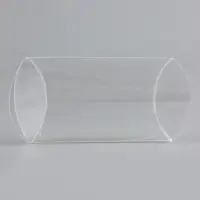 Складная прозрачная коробка из PVC, для упаковки подарков, 8&times;5&times;2 см