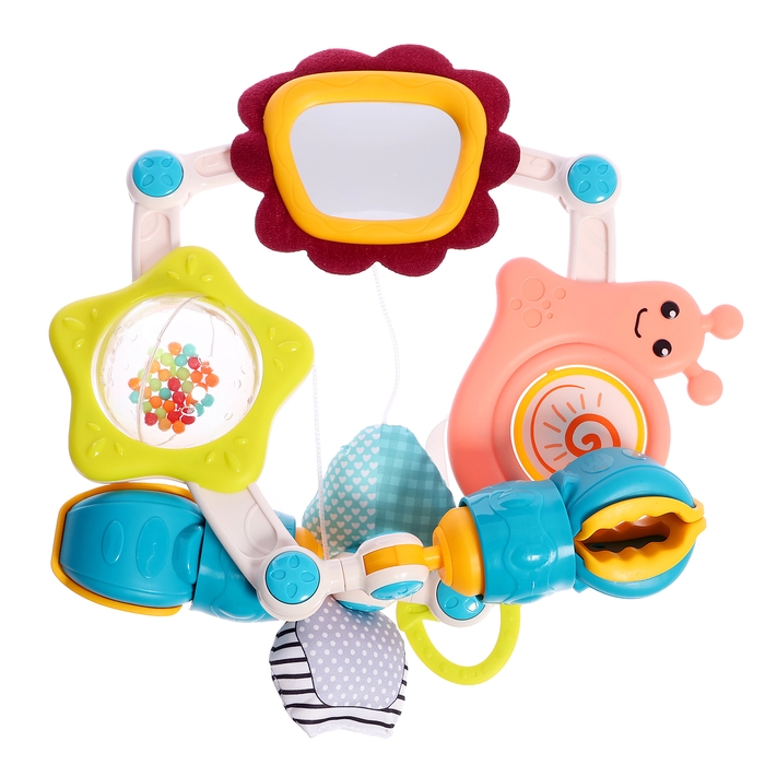 Развивающая дуга &laquo;Улитка&raquo;, с подвижными элементами