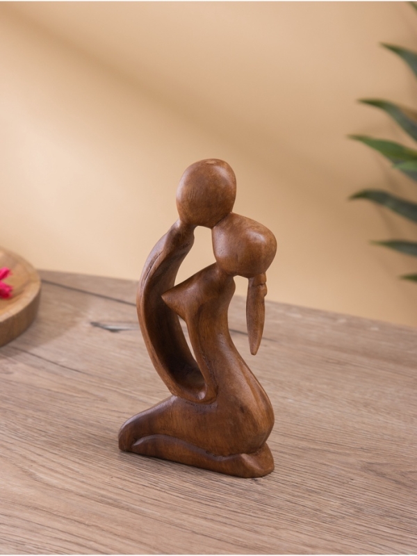 Сувенир "Сладкая парочка" дерево суар, 12х5х20 см