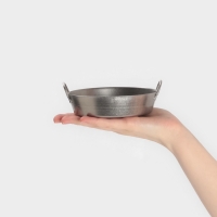 Кастрюля без крышки 12,3х3,3см, 300 мл, 304 сталь