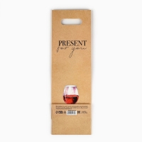 Пакет под бутылку &laquo;Для тебя&raquo;, 13 х 10 х 36 см