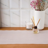 Коврик противоскользящий Доляна &laquo;Круги&raquo;, 30&times;150 см, прозрачный