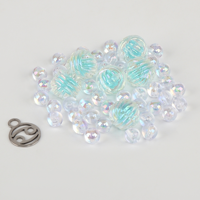 Мягкая игрушка &mdash; Зодиак &laquo;Создай своё украшение. Рак&raquo;, с кулоном