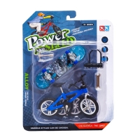 Набор пальчиковых игрушек &laquo;Скорость&raquo;, фингербайк, фингерборд, цвет МИКС