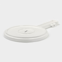 Блюдо для подачи фарфоровое Magistro &laquo;Гитара&raquo;, 34,5&times;20,7&times;2 см, цвет белый