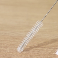 Набор ёршиков для посуды Доляна, 2 шт: 14,5&times;2,5 см, 17&times;0,5 см, цвет белый