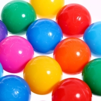 Шарики для сухого бассейна, 100 штук, диаметр &mdash; 5 см