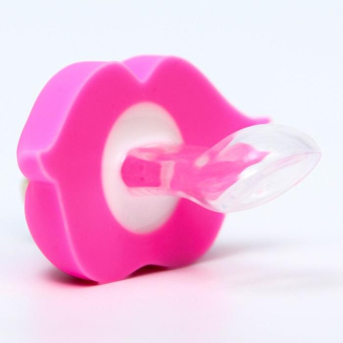 Пустышка силиконовая ортодонтическая &laquo;Кошечка Софи&raquo;,от 6 мес., с колпачком