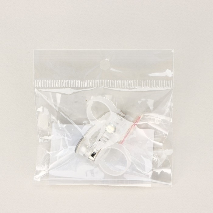 Кольцо с огоньком новогоднее &laquo;Змейка&raquo;, на Новый год, микс, 3 х 3 х 3 см