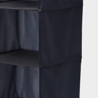 Органайзер подвесной LaDо́m, 30&times;30&times;80 см, цвет графитовый