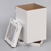 Коробка под торт, 30 х 30 х 45 см