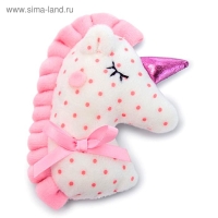 Мягкая игрушка &laquo;Зайка Ми с розовой подушкой - единорогом&raquo;, 23 см