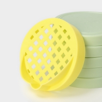 Крышки хозяйственные &laquo;Хозяюшкa&raquo;, 10 шт + сливнaя крышкa, цвет МИКС