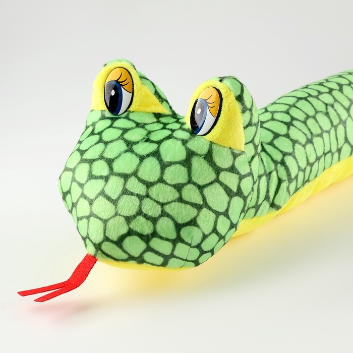 Мягкая игрушка &laquo;Змея&raquo;, 100 см, цвет зелёный