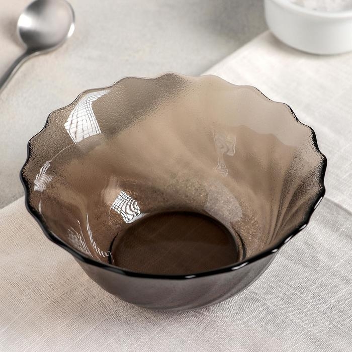 Салатник Luminarc Ocean Eclipse, 320 мл, d=12 см, стекло, коричневый