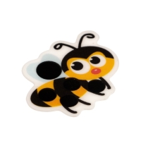 Детский термометр - наклейка налобный  "Пчелка", до 40&deg;, 3 х 2.8 см