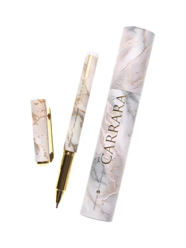 Ручка шариковая BrunoVisconti. DreamWrite. Carrara 0.7мм, стерж/син, МИКС