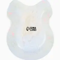 Тарелка в форме банта "Исполнения желаний", 13,5х18 см