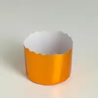 Форма бумажная для кулича &laquo;Оранжевая&raquo;, 60&times;45 мм