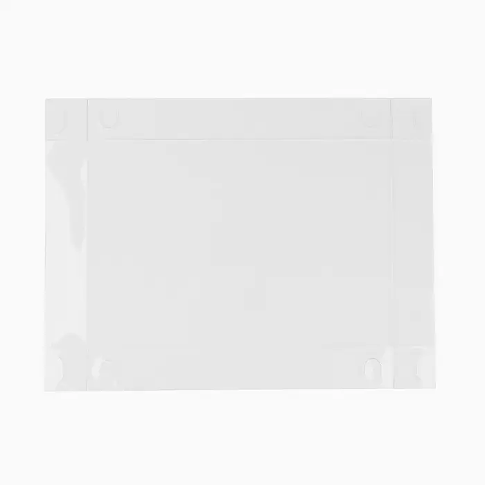 Коробка для кондитерских изделий с пластиковой крышкой &laquo;Сердца&raquo;, 22 х 15 х 3 см