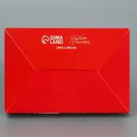 Коробка складная &laquo;Новогодняя&raquo;, 9 х 19 х 6 см