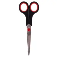 Ножницы канцелярские Calligrata, пластиковые ручки, 17 см, МИКС