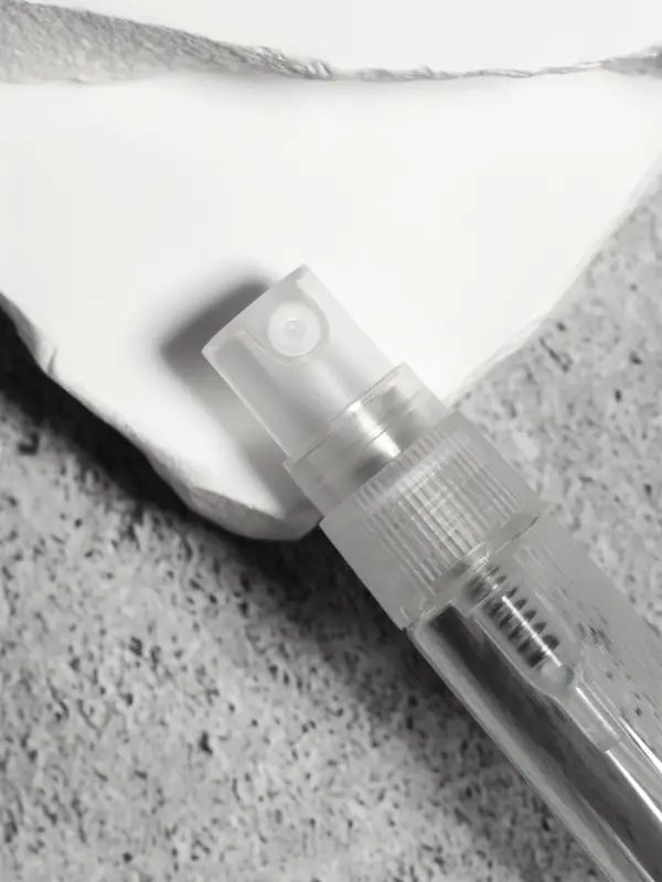 Флакон стеклянный для парфюма, с распылителем, 5 мл, прозрачный